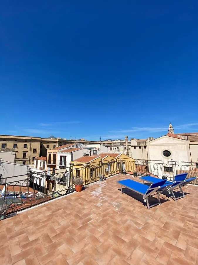 Sunny Loft With Terrace And Jacuzzi In The City Centre Παλέρμο Διαμέρισμα